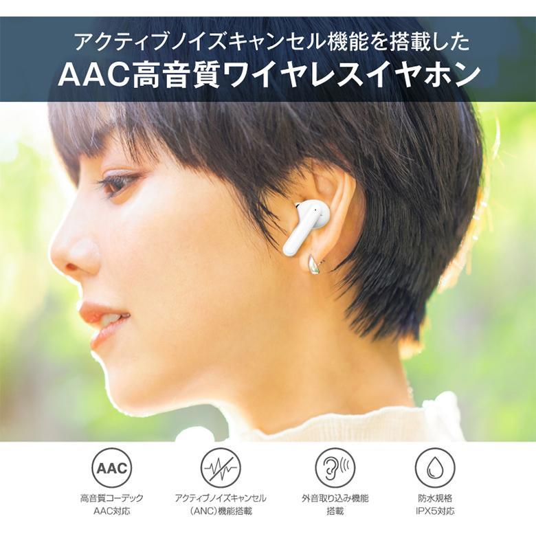 GREEN HOUSE（グリーンハウス） ワイヤレスイヤホン Bluetooth5.3