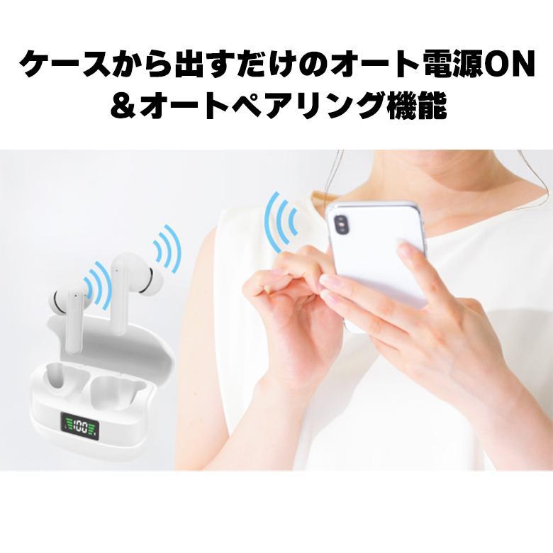 GREEN HOUSE（グリーンハウス） ワイヤレスイヤホン Bluetooth5.3