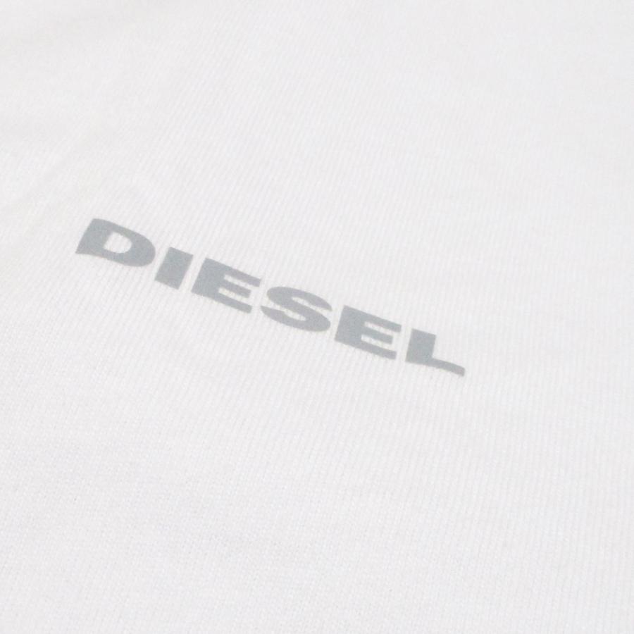 Tシャツ 3枚セット メンズ Vネック ホワイト Ｓサイズ DIESEL ディーゼル SPDM/AALW 3PK/8264｜saponintaiga｜03