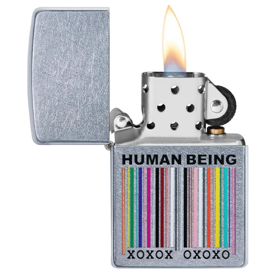 ジッポー オイルライター アメリカ加工 #PF49578 Human Being