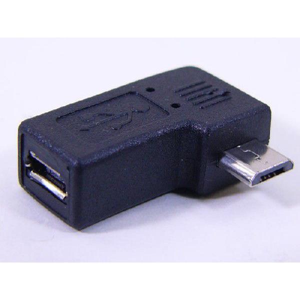 変換名人 USB microUSB 変換プラグ 左L型(フル結線)USBMC-LLF 4571284887985｜saponintaiga｜02