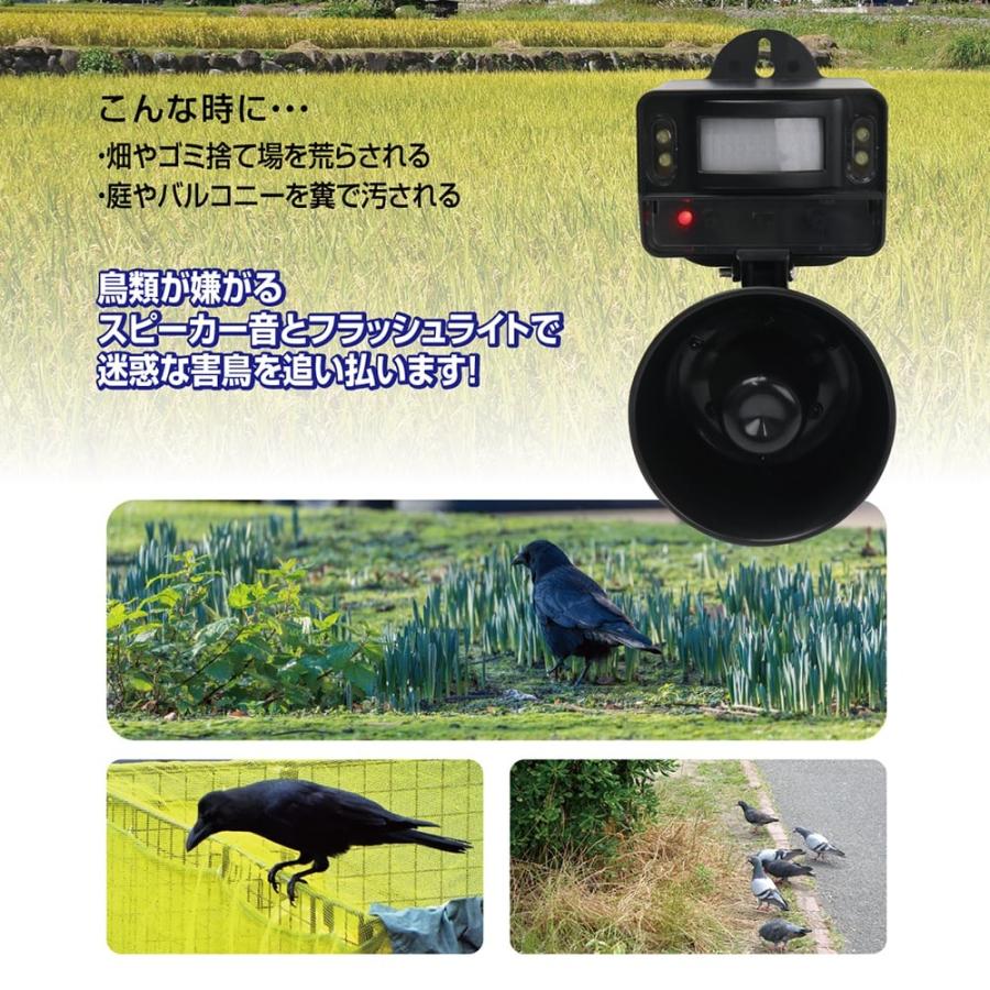 害鳥駆除 バードアタックスピーカー お庭や畑を害鳥から守る Mes 37 送料無料 Bircker19s サポニンタイガネット事業部 通販 Yahoo ショッピング