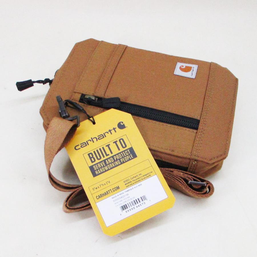 カーハート carhartt ウォレットショルダー Nylon duck Crossbody Wallet 201 Brown/5701/送料無料メール便 ポイント消化｜saponintaiga｜03