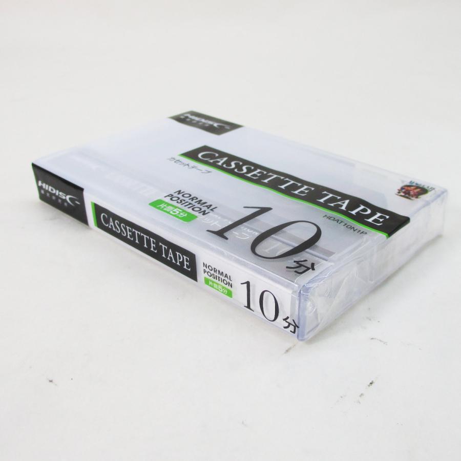 カセット テープ 10分 HIDISC HDAT10N1P/0159x1本/送料無料メール