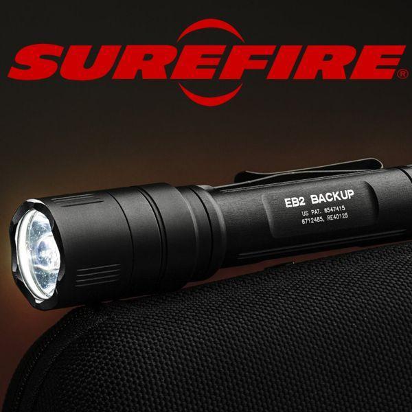 SUREFIRE EB2 Backup LEDフラッシュライト クリックタイプ SUREFIRE EB2 Backup LEDフラッシュライト クリックタイプ