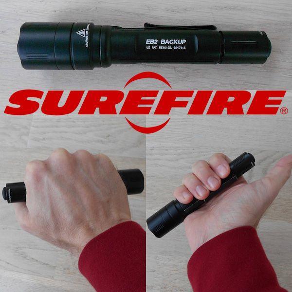 SUREFIRE EB2 Backup LEDフラッシュライト クリックタイプ SUREFIRE EB2 Backup LEDフラッシュライト クリックタイプ