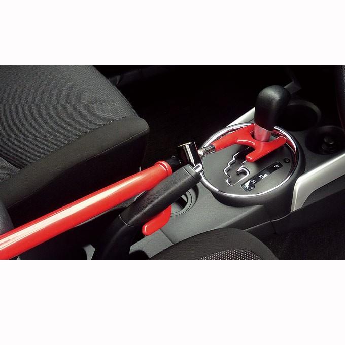 ハンドルロック 盗難防止 カーロック ステアリングロック リレーアタック対策 Em 119 エマーソンｘ１本 Em サポニンタイガネット事業部 通販 Yahoo ショッピング