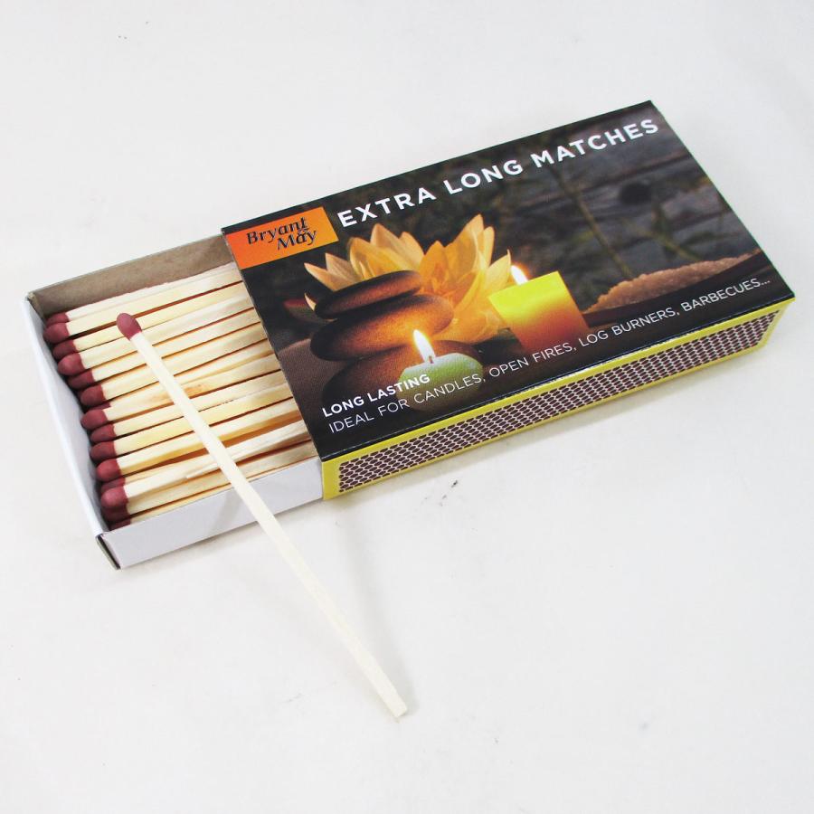 マッチ エクストラロングマッチ 約45本入 シガー用 軸長マッチ 葉巻