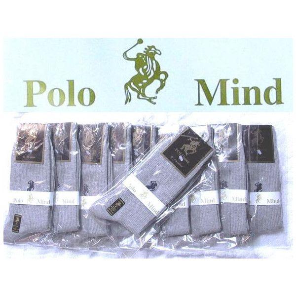 POLO ポロマインド ソックス 靴下40足セット/グレー|saponintaiga|03