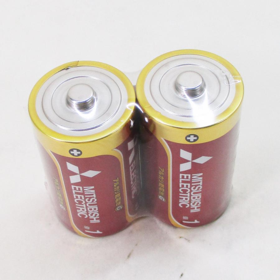 単１アルカリ電池 単一乾電池 三菱 日本製 LR20GD/2S/7595/２個組ｘ１