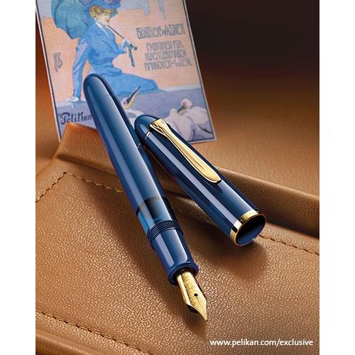 Pelikan(筆記具) ペリカン万年筆 M120 アイコニック ブルー EF Pelikan(筆記具) ペリカン万年筆 M120 アイコニック ブルー EF