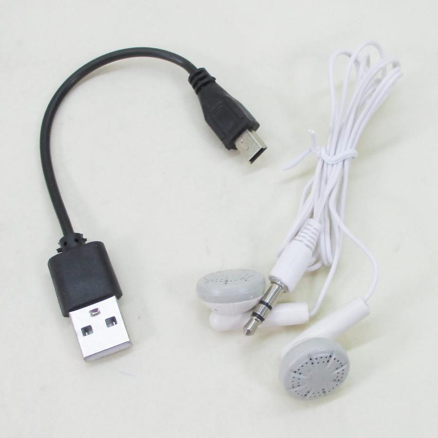 MP3プレーヤー アルミ LCDスクリーン付き クリップ microSD式 MP3