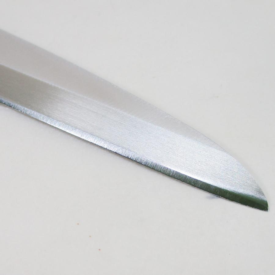 刺身包丁 柳刃 オールステンレス包丁 片刃 モリブデンバナジウム鋼 スミカマ MVシャープ 刃渡り21cm MV-400/4005x1本/送料無料|saponintaiga|09