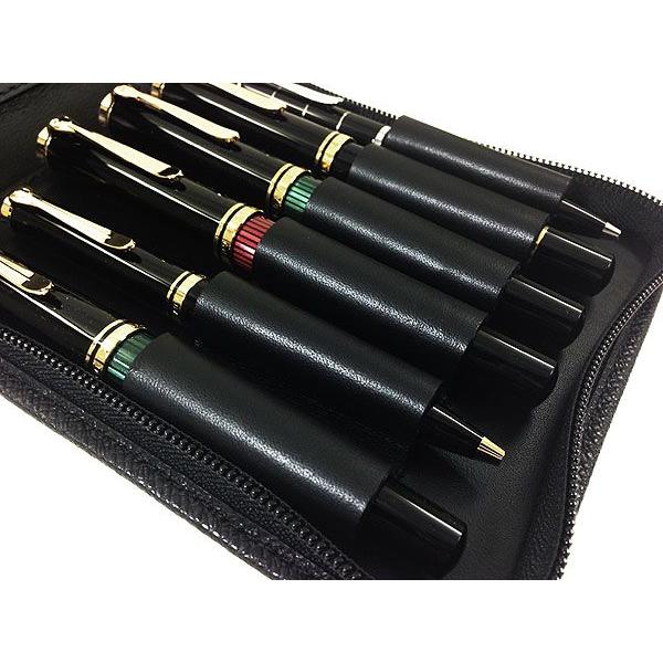 ペリカン ペンケース 筆箱 6本差し TGX-6（BK） : サポニンタイガ