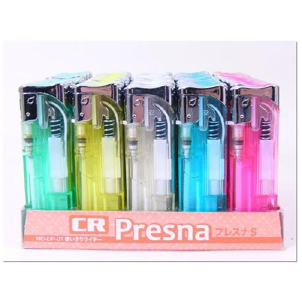 使い捨てライター スライド着火式ライター CR プレスナS 50個 ライテック|saponintaiga|02