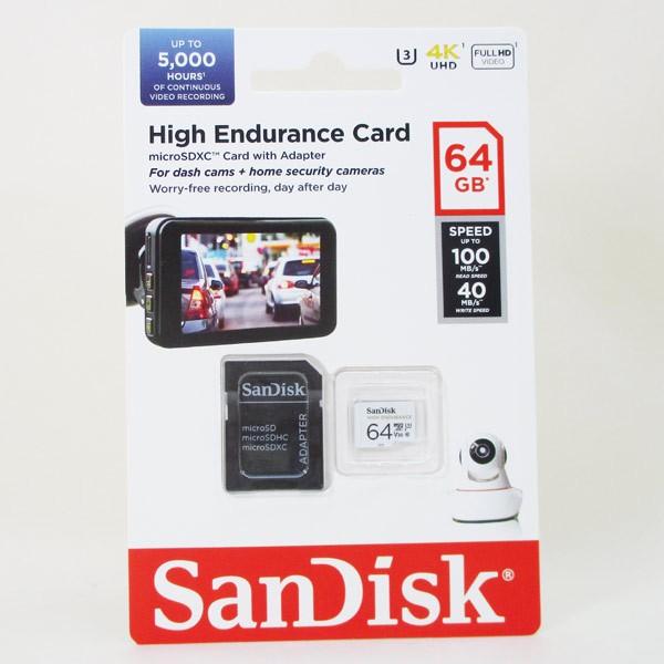 SanDisk（サンディスク） 64GB microSDXCカード マイクロSD 高耐久