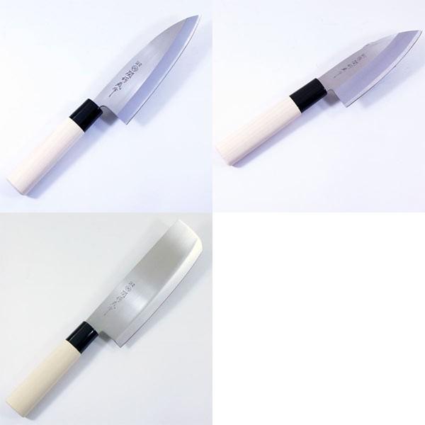 関鍔蔵作 白木和包丁7本セット/送料無料 : サポニンタイガネット事業部