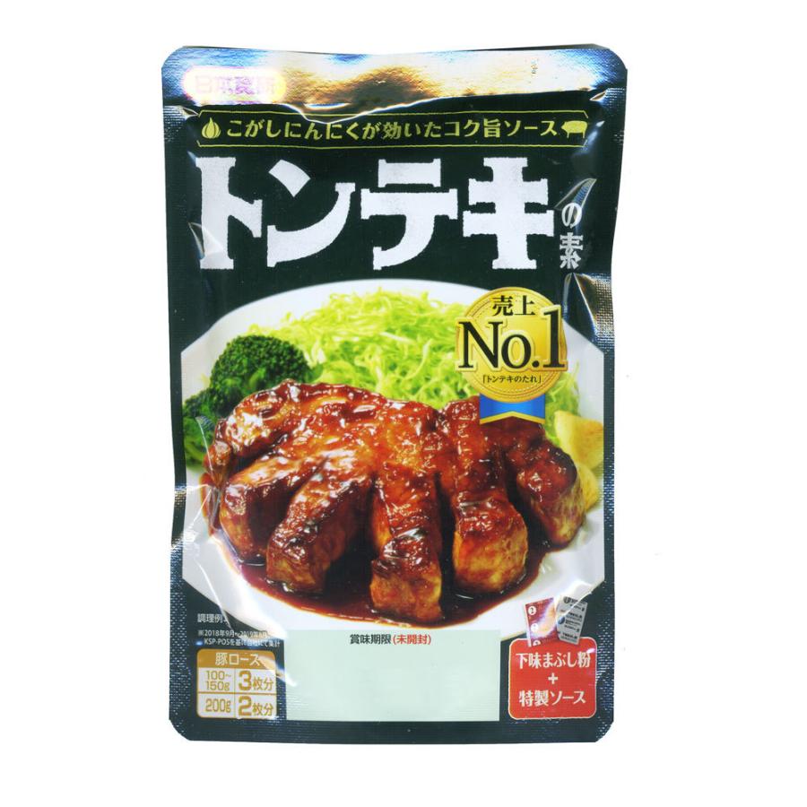 トンテキの素 日本食研 焦がしにんにくが香ばしいパンチのあるソースｘ１袋｜saponintaiga