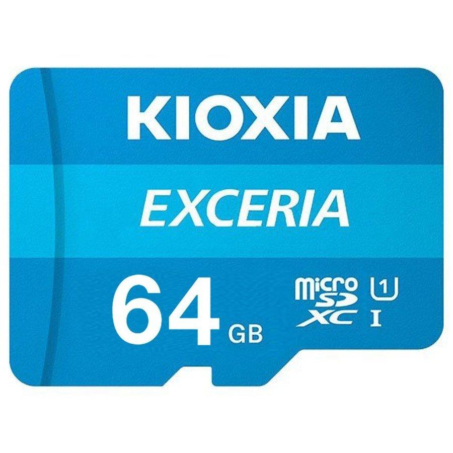 KIOXIA (旧東芝) マイクロSD microSDXCカード 64GB 64ギガ クラス10