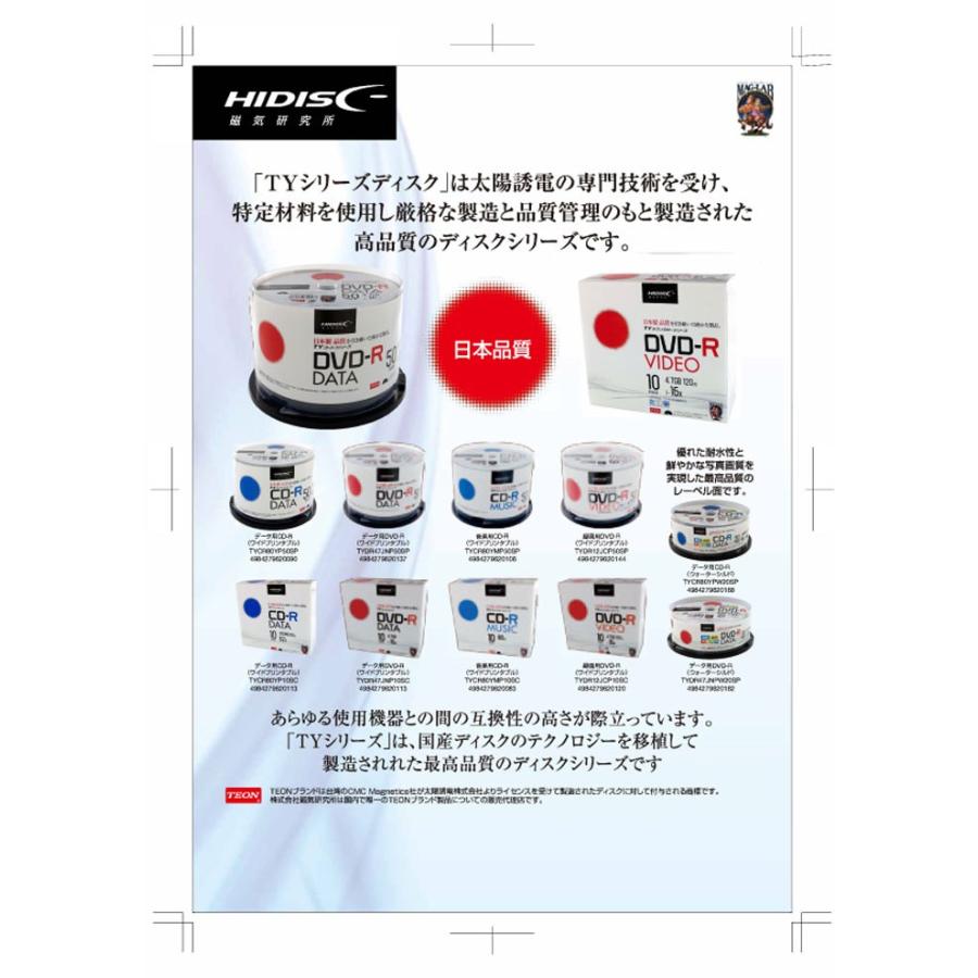 磁気研究所 DVD-R 太陽誘電コード 録画用 CPRM対応 120分 スピンドル