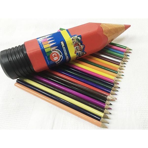 24色入り 色えんぴつ 鉛筆型ケース入り色鉛筆　XWX-CB/送料無料｜saponintaiga｜02
