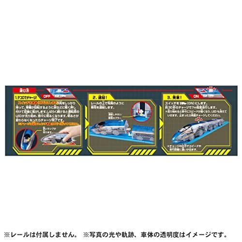 タカラトミー(TAKARA TOMY) プラレール 電池いらずで出発進行 テコロでチャージ E7系新幹線かがやき 226086｜sapphire98｜04