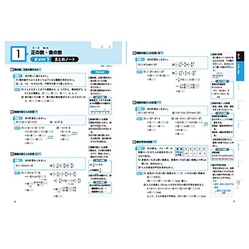 中学 自由自在問題集 数学: 基礎から難関校突破まで自由自在の実力をつけるスーパー問題集 (受験研究社)｜sapphire98｜06