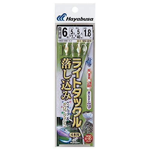 ハヤブサ(Hayabusa) 船極喰わせサビキ ライトタックル 落し込み ケイムラ&ホロフラッシュ4本 SS428 6-5-5｜sapphire98｜02