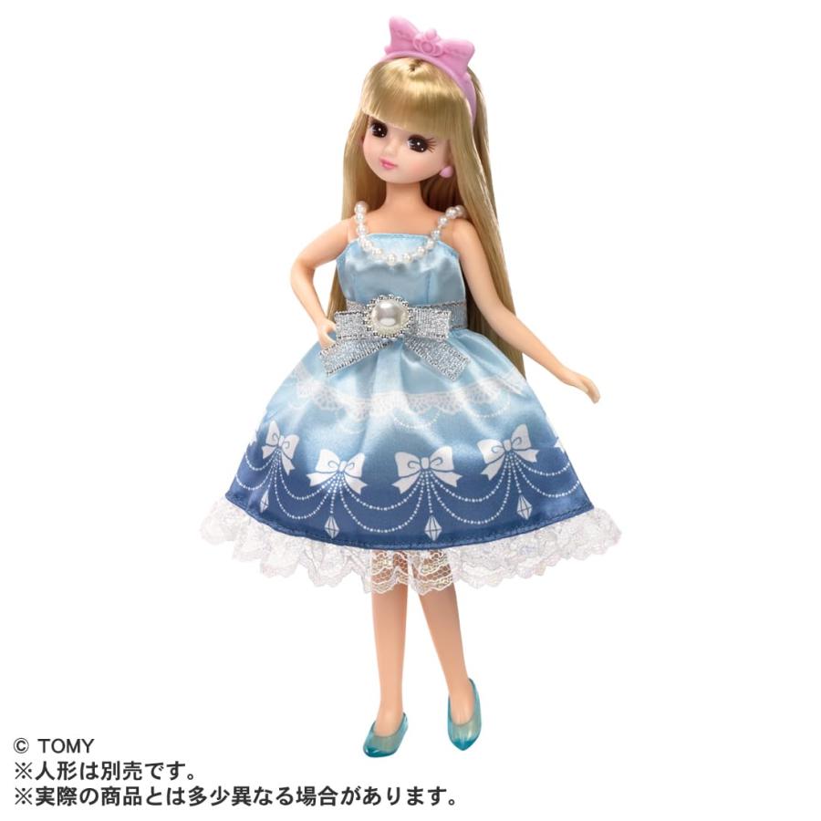 タカラトミー リカちゃん ドレス マイファーストドレス LW-02 リボンクリスタル 着せ替え おままごと おもちゃ 3歳以上｜sapphire98｜03