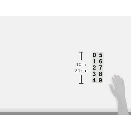 TRUSCO(トラスコ) 数字ステッカー 50×50 「0~9」連番 透明 1枚入 TSN-50-10-TM｜sapphire98｜02