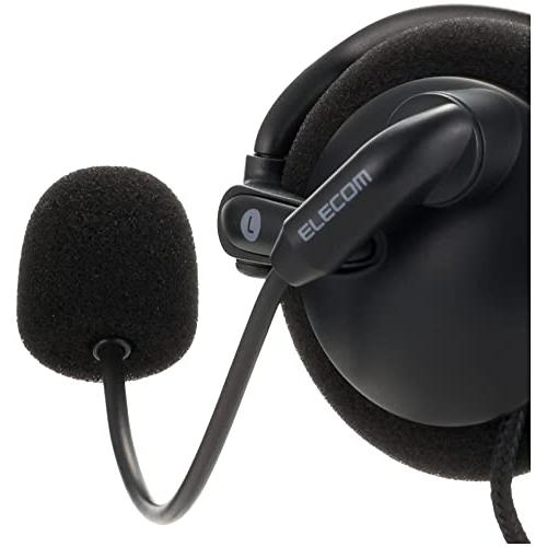 エレコム ヘッドセット 耳掛け USB接続 マイク 両耳 リモートワーク ブラック HS-EH02UBK｜sapphire98｜08