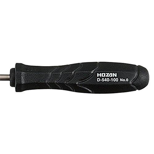 ホーザン(HOZAN) プラスドライバー プラスNo.0 全長178mm 軸長100mm 細軸仕様 奥まった場所に最適 D-540-100｜sapphire98｜03