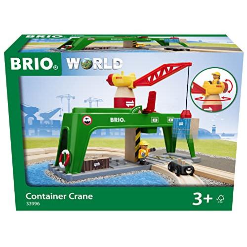 BRIO WORLD(ブリオワールド) コンテナクレーン 緑 63399600｜sapphire98｜02