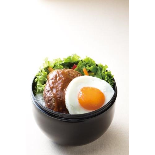 スケーター(Skater) 丼型弁当箱 風 直径136×121mm 840ml大容量 カフェ丼 二段 おしゃれ 通勤 日本製 PDN9_1943｜sapphire98｜06