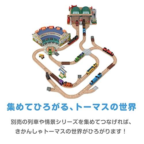 きかんしゃトーマス 木製レールシリーズ(Thomas) アニーとクララベルのナップフォードステーション 3才~ HBJ82｜sapphire98｜09