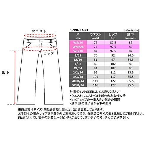 コミネ(KOMINE) バイク用 ジーンズ ディープインディゴ 2XL WJ-732R 春夏秋向け プロテクター CE規格レベル2 ストレッチ素｜sapphire98｜03