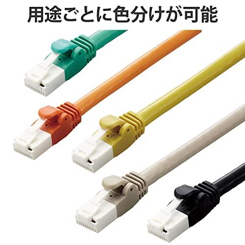 エレコム LANケーブル cat6A CAT6A対応 1m ツメが折れない 爪折れ防止コネクタ EU RoHS指令準拠 簡易パッケージ仕様 ブラ｜sapphire98｜06