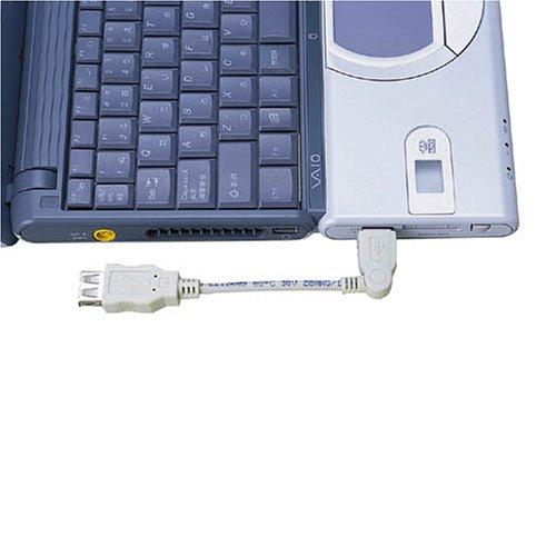 2003年モデルエレコム USB2.0スイングケーブル USB(A)オス-USB(A)メス 5cm USB-SEA01｜sapphire98｜02