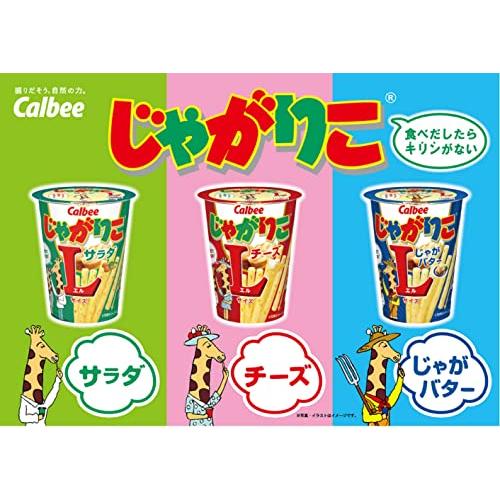 カルビー じゃがりこサラダLサイズ 68g×12個｜sapphire98｜03