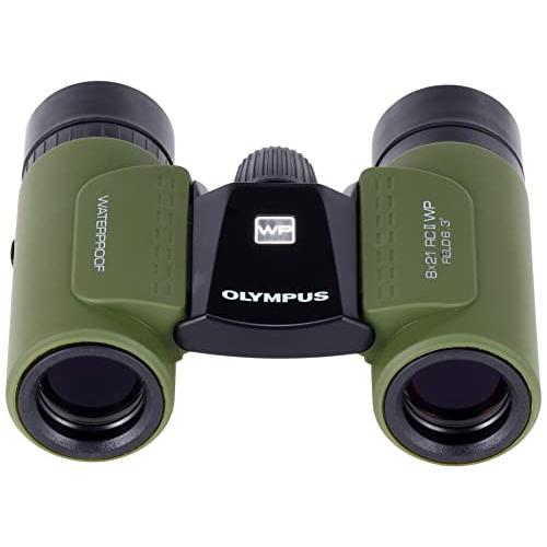 OLYMPUS 双眼鏡 8x21 小型軽量 防水 グリーン 8X21RC II WP GRN