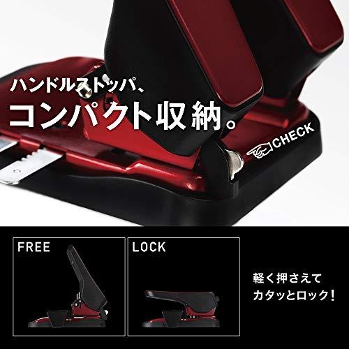 マックス パンチ 軽あけパンチ スクーバ50 50枚開け 2穴 レッド DP-50T/R｜sapphire98｜06