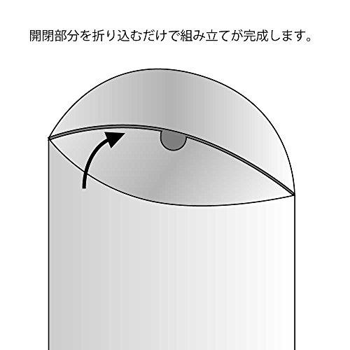 ヘイコー 箱 ギフトボックス ピロー型 AX-5 シロ 8x9.5x3.3cm 10枚｜sapphire98｜03