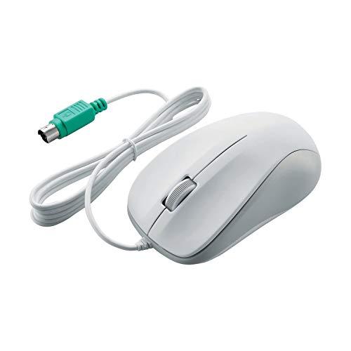 エレコム マウス 有線 Mサイズ 3ボタン PS2 光学式 ホワイト ROHS指令準拠 M-K6P2RWH/RS｜sapphire98｜04