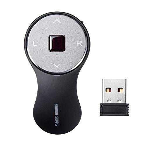 サンワサプライ リングマウス USBワイヤレス接続 充電式 小型 1200dpi MA-RING2BK ブラック｜sapphire98｜04
