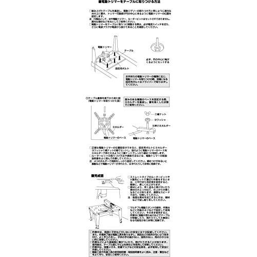 イチネンアクセス(旧イチネンミツトモ) Strong Tool(ストロングツール) 先端パーツその他 マルチプル電動スタンド 25703 1台3｜sapphire98｜09