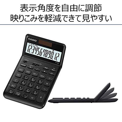 カシオ スタイリッシュ電卓 ブラック 12桁 ジャストタイプ JF-S200-BK-N｜sapphire98｜04