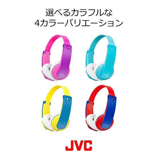 JVC 密閉型ヘッドホン キッズ向け レッド HA-KS2-R｜sapphire98｜07