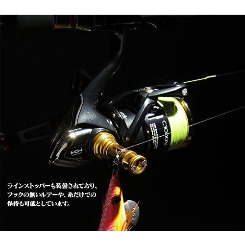 リールスタンドオリジン SHIMANO/DAIWA 共用 ゴールド｜sapphire98｜03