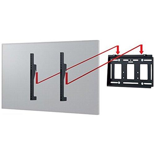 上品 ハヤミ工産 テレビ壁掛金具 50v型まで対応 VESA規格対応 角度固定 ブラック MH-451B