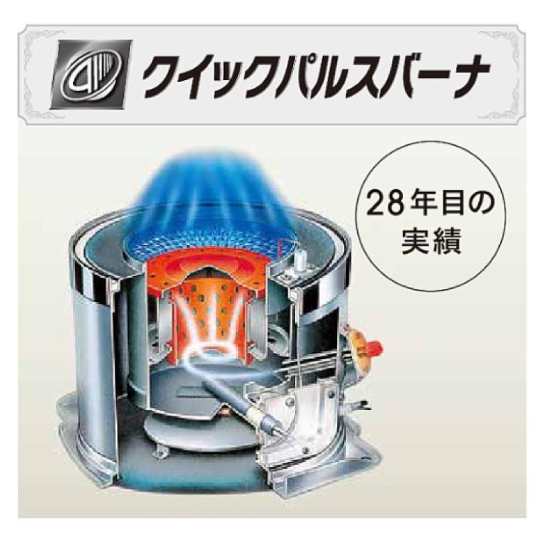 CORONA（コロナ） FF式輻射ストーブ FF-VT5525P (W) ミニパル （V